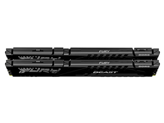 金士顿（Kingston）FURY 32GB(16G×2)套装 DDR5 6000 台式机内存条 Beast 超级野兽系列