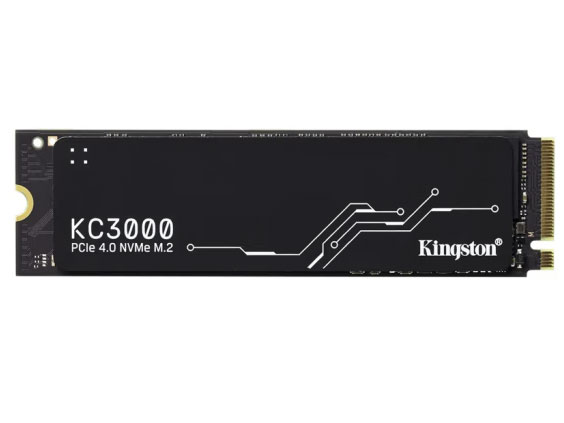 金士顿（Kingston）PCIE4.0SSD固态硬盘M.2 NVMe 2280笔记本升级 KC3000 1TB 旗舰性能