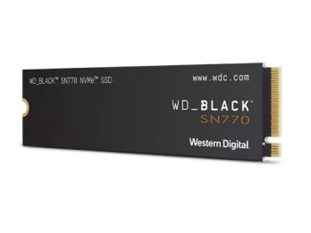 西部数据（WD）SSD固态硬盘 M.2接口 SN770 PCIe4.0（NVMe协议）笔记本电脑游戏硬盘 AI电脑配件 SN770 黑盘 500G