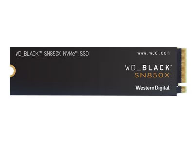 西部数据（WD）SN850X M.2固态硬盘PCIe4.0 NVMe台式机笔记本旗舰级游戏高速SSD SN850X-1TB（WDS100T2X0E） WD_BLACK黑盘