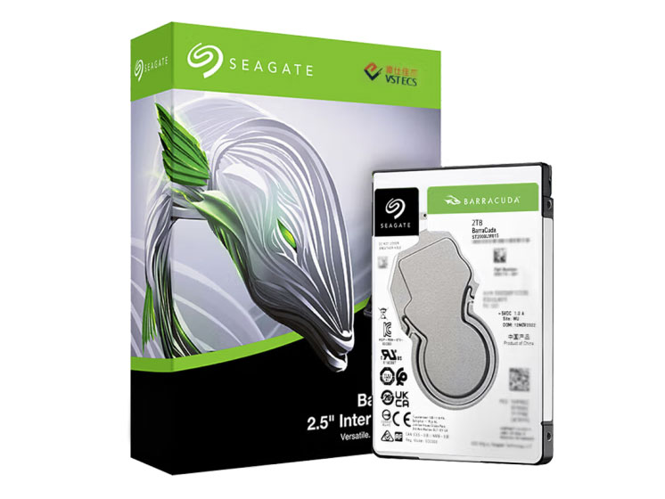 希捷（SEAGATE）笔记本硬盘  2TB   2.5英寸  ST2000LM015