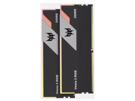 宏碁掠夺者（PREDATOR)  炫光星舰32G 6400 16G*2?C32?RGB灯条 黑/银