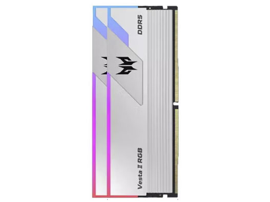 宏碁掠夺者（PREDATOR) 炫光星舰64G 6000 32G*2?C32?RGB灯条 黑/银