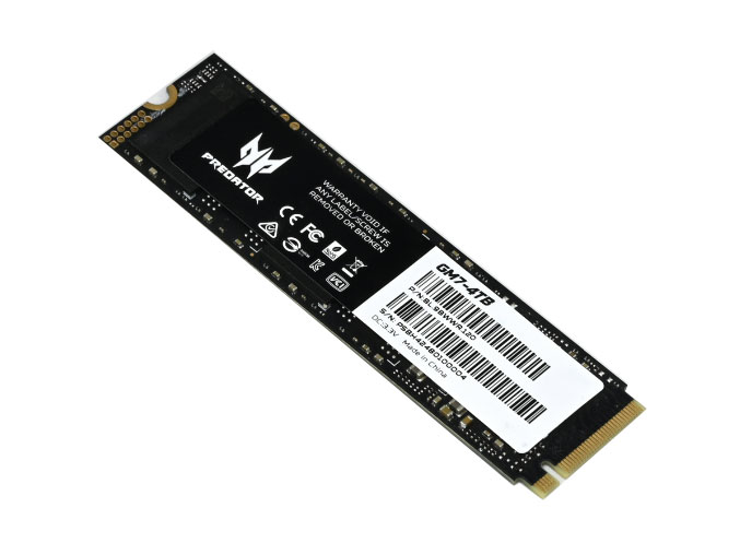 宏碁掠夺者 GM7（4TB）系列 NVMe PCIe 4.0