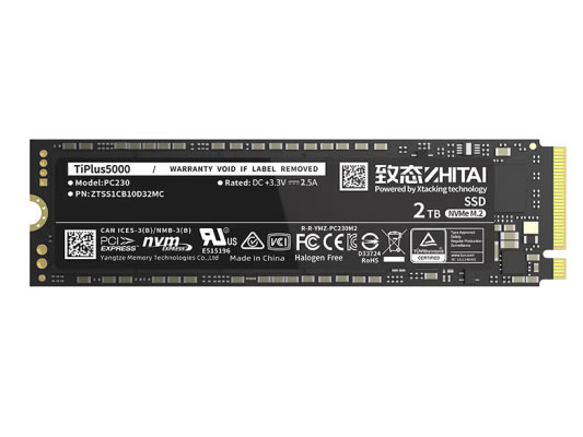 致钛固态硬盘/TiPlus5000 2T（M.2接口 NVMe协议）