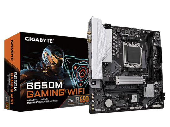 技嘉B650M-GAMING (WIFI )D5白色装甲 