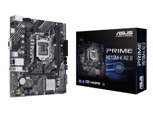 华硕全新/PRIME H510M-K（VGA+HDMI+M.2）