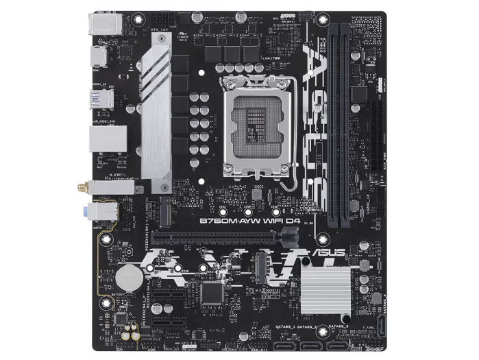 华硕主板/PRIME B760M-AYW WIFI D4（HDMI+2*M.2 ARGB）