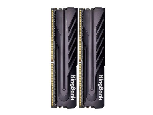 金百达（KINGBANK）16G  DDR4 3600 台式机内存条 intel专用条 黑爵