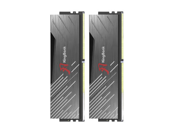 金百达（KINGBANK）32GB(16GBX2)套装 DDR5 7200 台式机内存条海力士A-die颗粒 黑刃无灯