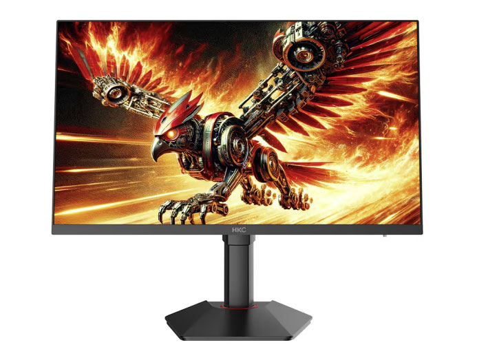 HKC显示器 G27H3 280HZ 1MS响应,HDR400，升降旋转，DCI-P3 95%??? 六边形小巧底座 DIC动态模糊消除技术? 