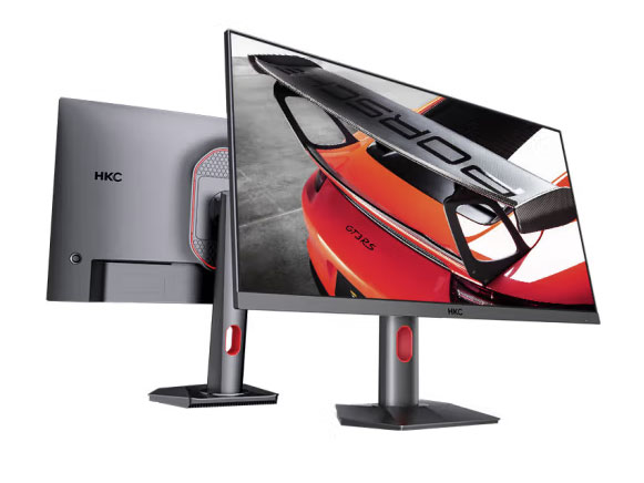 HKC显示器 MG27Q 2K/180Hz 电竞,（超频），HDR400，升降旋转 原厂背光? 全新设计六边形底座? 