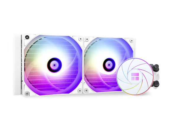 利民CPU水冷/AQUA ELITE 240 WHITE（AE240 白 ARGB）