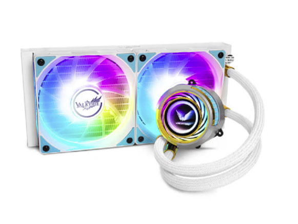 瓦尔基里CPU水冷/VK C240 IP版（蓝白 IP版联名CPU水冷散热器ARGB VK瓦尔基里C240RGBIP版）