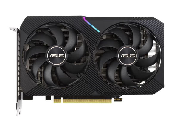 华硕 DUAL-RTX3060-O12G-V2 黑雪豹双扇 
