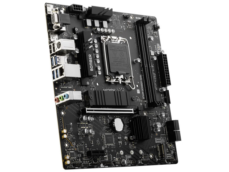 微星（MSI）B760M BOMBER DDR4爆破弹电脑主板  2.5G 带5V ARGB