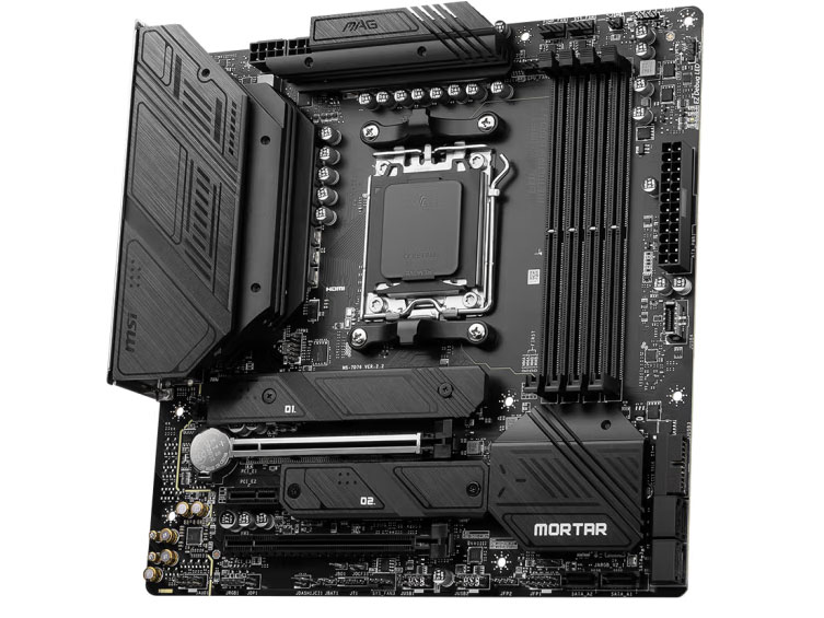 微星（MSI）MAG B650M MORTAR WIFI DDR5迫击炮主板 
