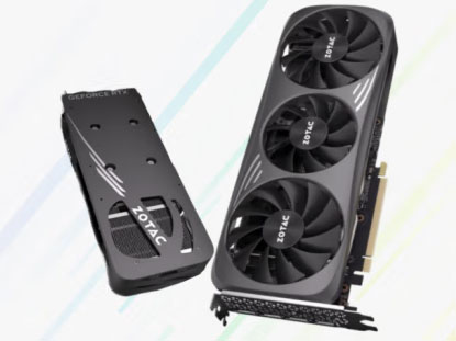 索泰4070super 4070 独立显卡台式电脑游戏渲染设计全新 RTX4070 SUPER 月影 OC 12GB