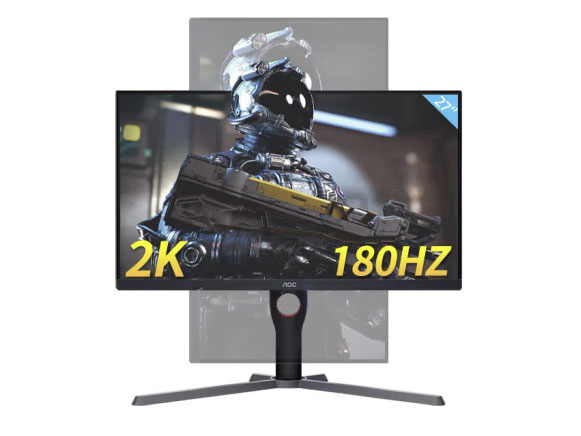 AOC Q27G3S   2K180HZ直IPS  HDMI*2+DP+音频输出 微边框 DP线?旋转升降 支持壁挂 Adaptive-Sync同步技术 10.7亿色数	