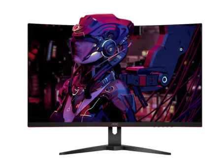 AOC C32G2E   165Hz曲 VA D-sub+HDMI*2+DP+音频输出 窄边框 DP线?? 支持壁挂AMD FreeSync Premium技术	