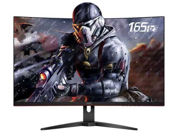 AOC CQ32G3S   2K165Hz 曲 VA HDMI*2+DP+音频输出? 微边框 DP线 升降左右旋转? 支持壁挂	