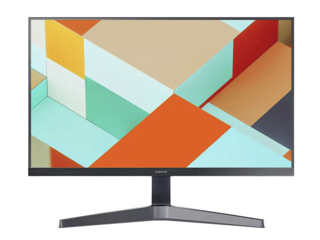 三星 S24C310EAC新款  平面无边框 黑色75Hz 1920*1080 IPS面板 VGA/HDMI?? 可壁挂? 配线VGA Y型底座		