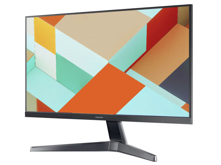 三星 S27C310EAC新款  无边黑色75Hz 1920*1080 IPS面板 VGA/HDMI, 配线HDMI? Y型底座		