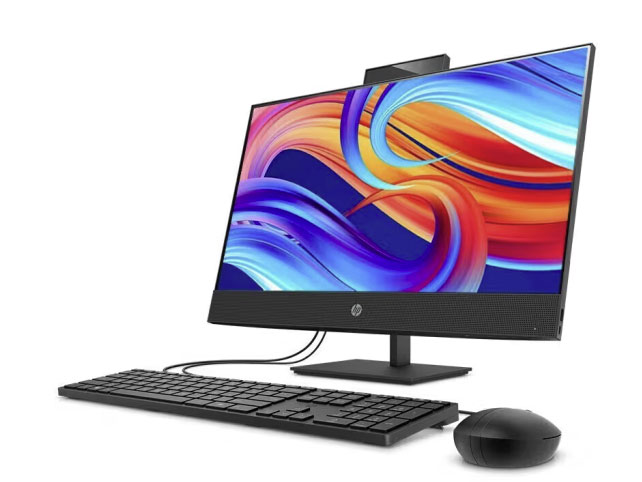 惠普（HP）ProOne400G6 AIO24商用台式电脑一体机 (i7-10700T/8G/1T+256G/R630 2G/120W/W10/23.8) 