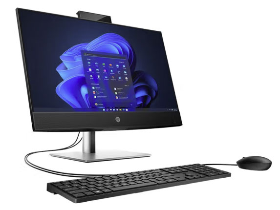惠普（HP）ProOne 440G9商务办公家用学习台式电脑一体机  (I5-13500/16G/512G/150W/W11WIFI 23.8同传)