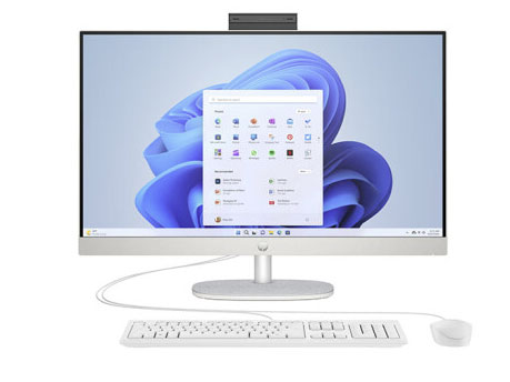  惠普（HP）一体机 27英寸  27-CR052wcn(i5-1335U/16G/1T/W11/27 白)