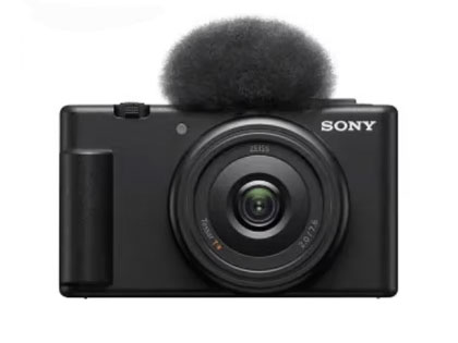 索尼（SONY）ZV-1F数码相机zv1f学生入门 Vlog1英寸影像传感器超广角定焦20mm 黑色单机