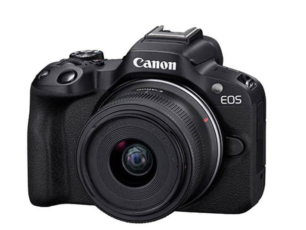 佳能（Canon）r50 微单相机 入门级 旅行家用学生vlog视频 4k小巧便携半画幅R50数码照相机