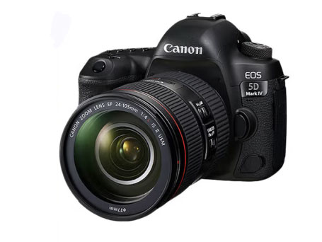 佳能（Canon） 5d4单反相机 Mark IV专业级全画幅高级单反摄影像照相机 EOS 5D4 EF 24-105 USM套机