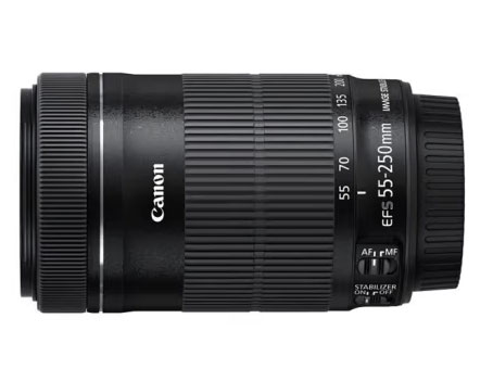 佳能佳能（Canon） EF-S 单反半画幅变焦镜头 EF-S 55-250mm IS STM远焦镜头