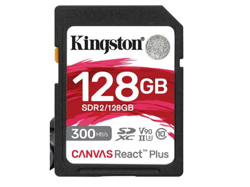 金士顿SD V90 300M    64G  128G 