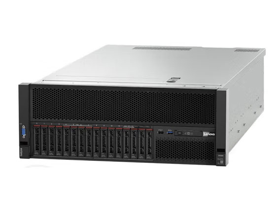 联想（Lenovo）服务器主机SR868 4U机架式 SR868四颗金牌5220 十八核2.2Ghz 512G内存丨8x960G 企业SSD (高性能)