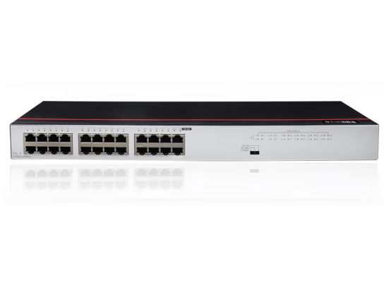 华为数通智选24口千兆交换机S1730S-L24TR-A1(A2) 机架二层接入以太网络分线器企工业级