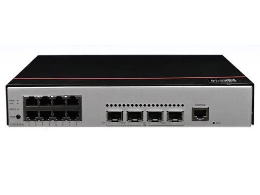 华为数通智选S1730S-S8T4S-QA2千兆交换机8口千兆电口+4口千兆光口Vlan网管以太网络分线分流器企业级