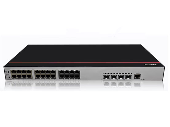 华为数通智选 S1730S-S24P4X-A2 POE交换机24口千兆电+4万兆光口企业级Web网管接入二层分线器降噪款