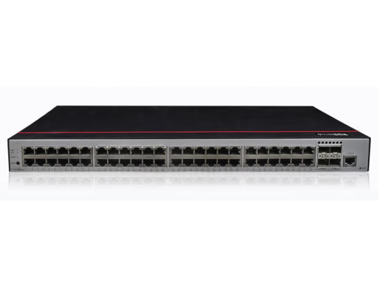 华为数通智选 S1730S-S48T4S-A1 交换机48口千兆电+4千兆光纤口企业级Web网管二层接入交换机