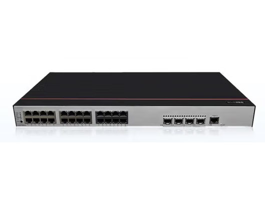 华为数通智选 S5735S-L24P4S-A2 交换机千兆24口POE供电上联4千兆光纤口企业级网络弱三层网管交换机