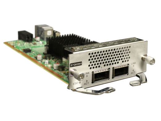 华为  S7Q02001（02313UBW：2端口40GE QSFP+接口板）