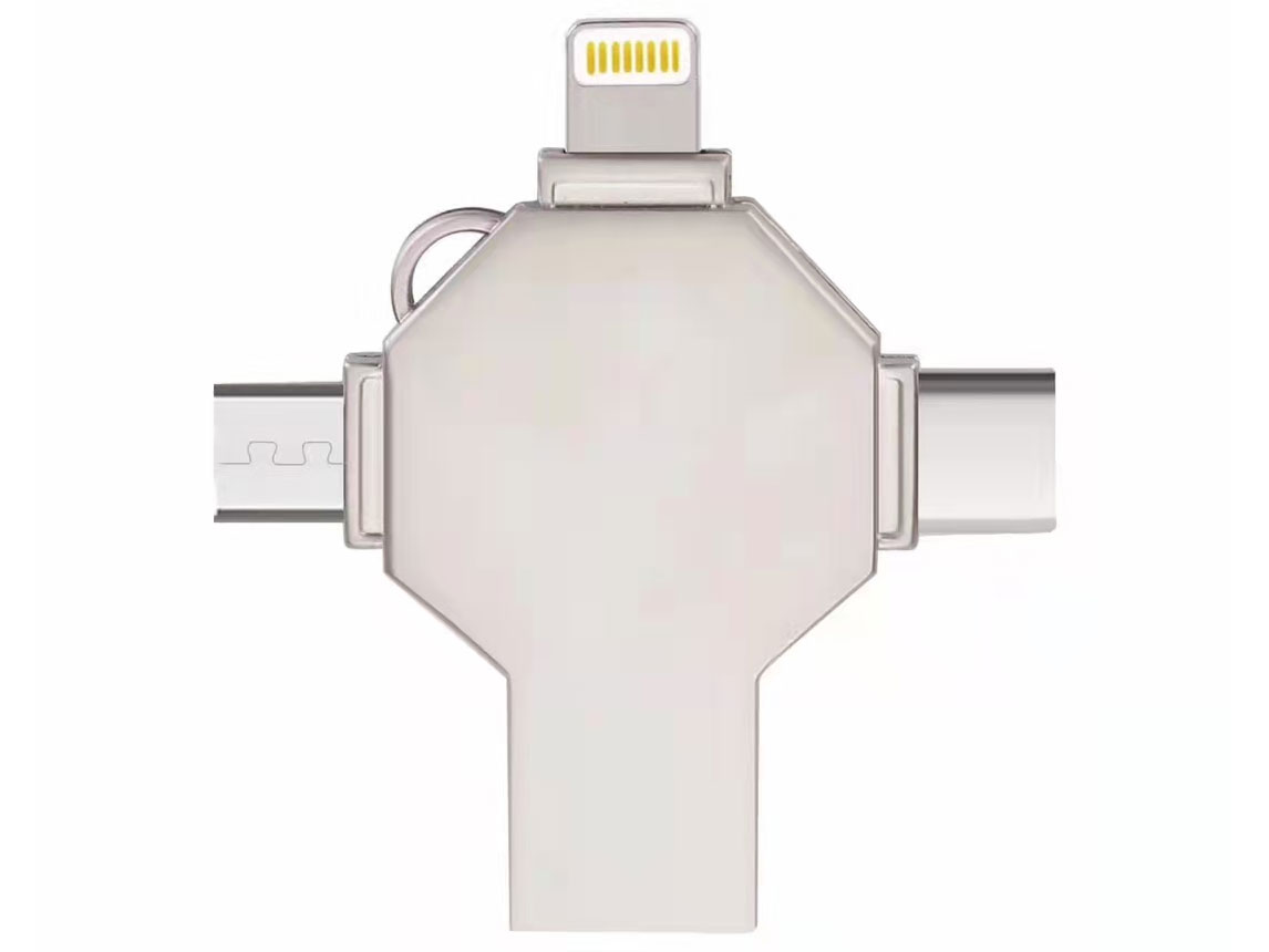 四合一 手机U盘  苹果/安卓   TYPE-C/USB3.0  质保1年 64G