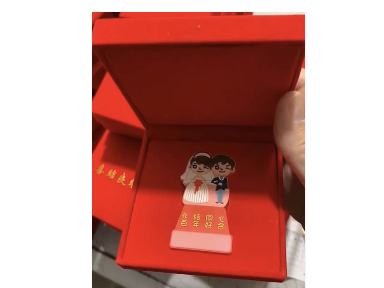 婚庆绒布盒 写入速度10M 