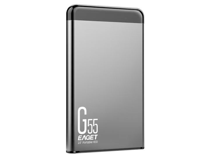 忆捷（EAGET） USB3.0移动硬盘G55 2.5英寸全金属文件数据备份存储安全高速防震  500G 1T 2T