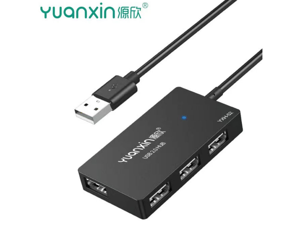 源欣YXH-52              USB2.0                    盒装 4口                线长 1.2米 