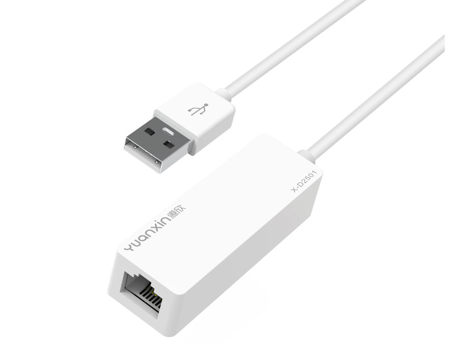 源欣 X-D2501            U2转百兆免驱网口