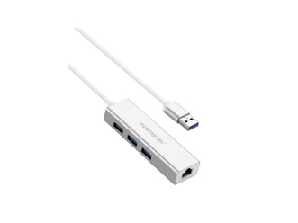 源欣 X-3561  U3口转U3*3+千兆网口