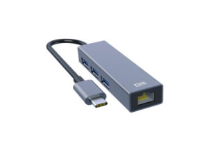 DM大迈 CHB002     TYPE-C口转U2*3+百兆网口