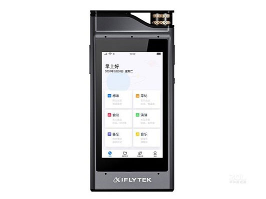 科大讯飞SR301 Plus?存储容量:8GB 屏幕类型:3.0英寸 电池类型:1950mAh 外形设计:弧面设计，亚光细纹注塑背板 外形尺寸:114*53*12.2mm 保修政策:全国联保，享受三包服务